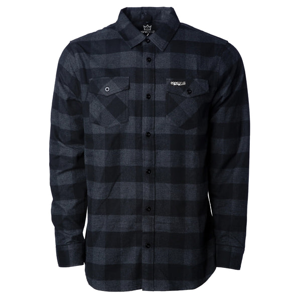 MotoCrew Flannel (Char/Black)