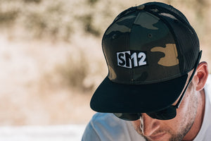 SM12 Logo Camo Hat