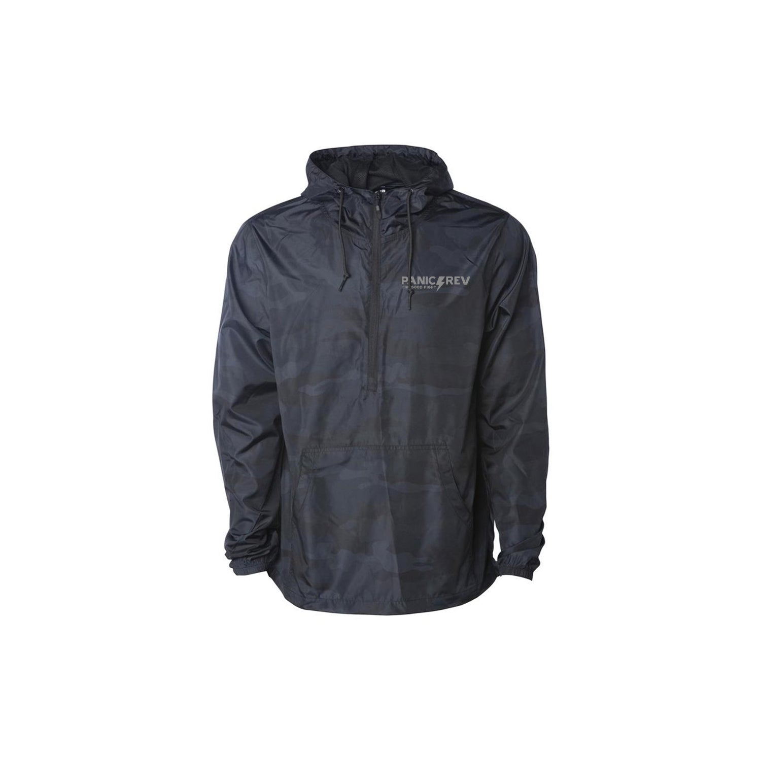 All Around Windbreaker 1.0 Black Camo - PanicRev