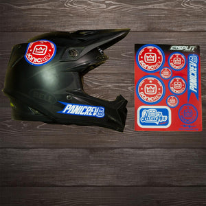 PanicREV Helmet Stickers